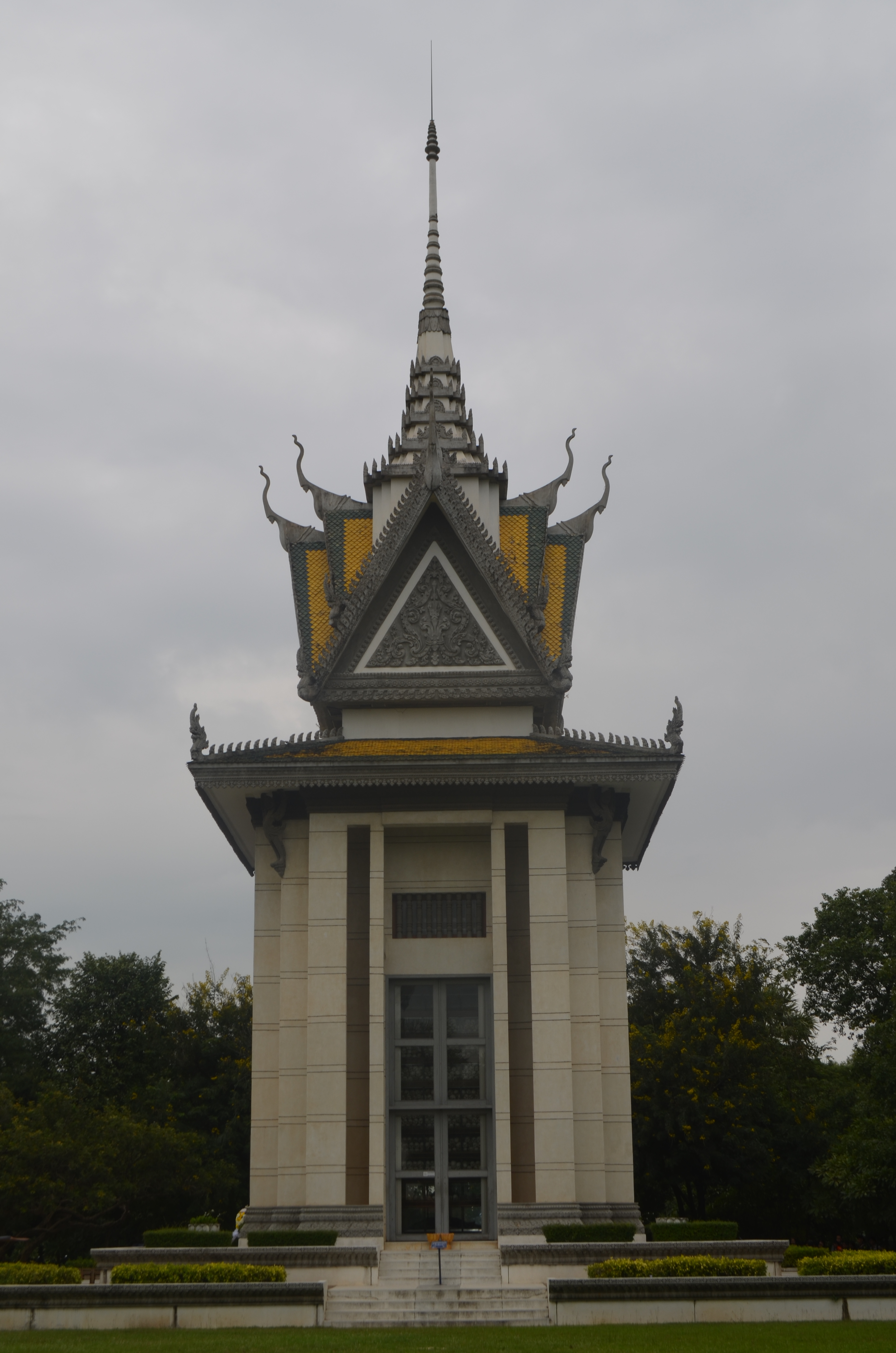 Memorial Stupa at the Killing Fields