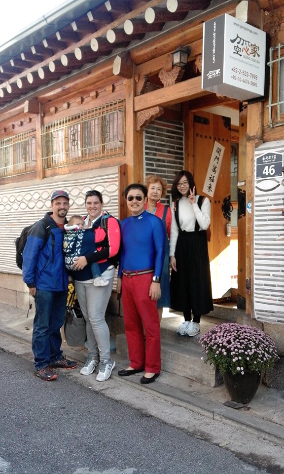 Our hanok "family" 