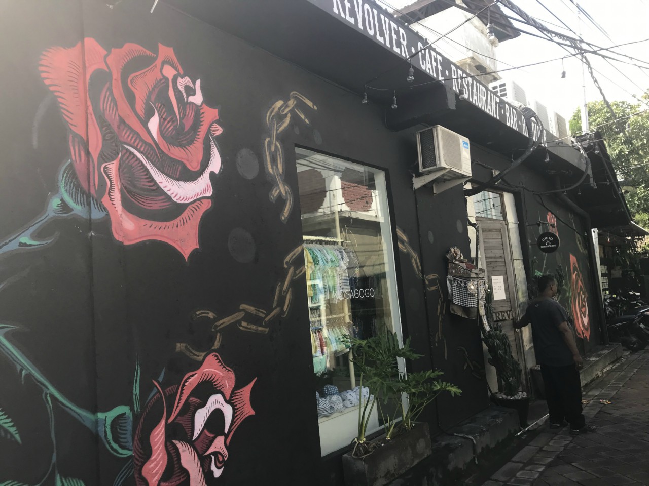 Revolver Coffee Shop outside