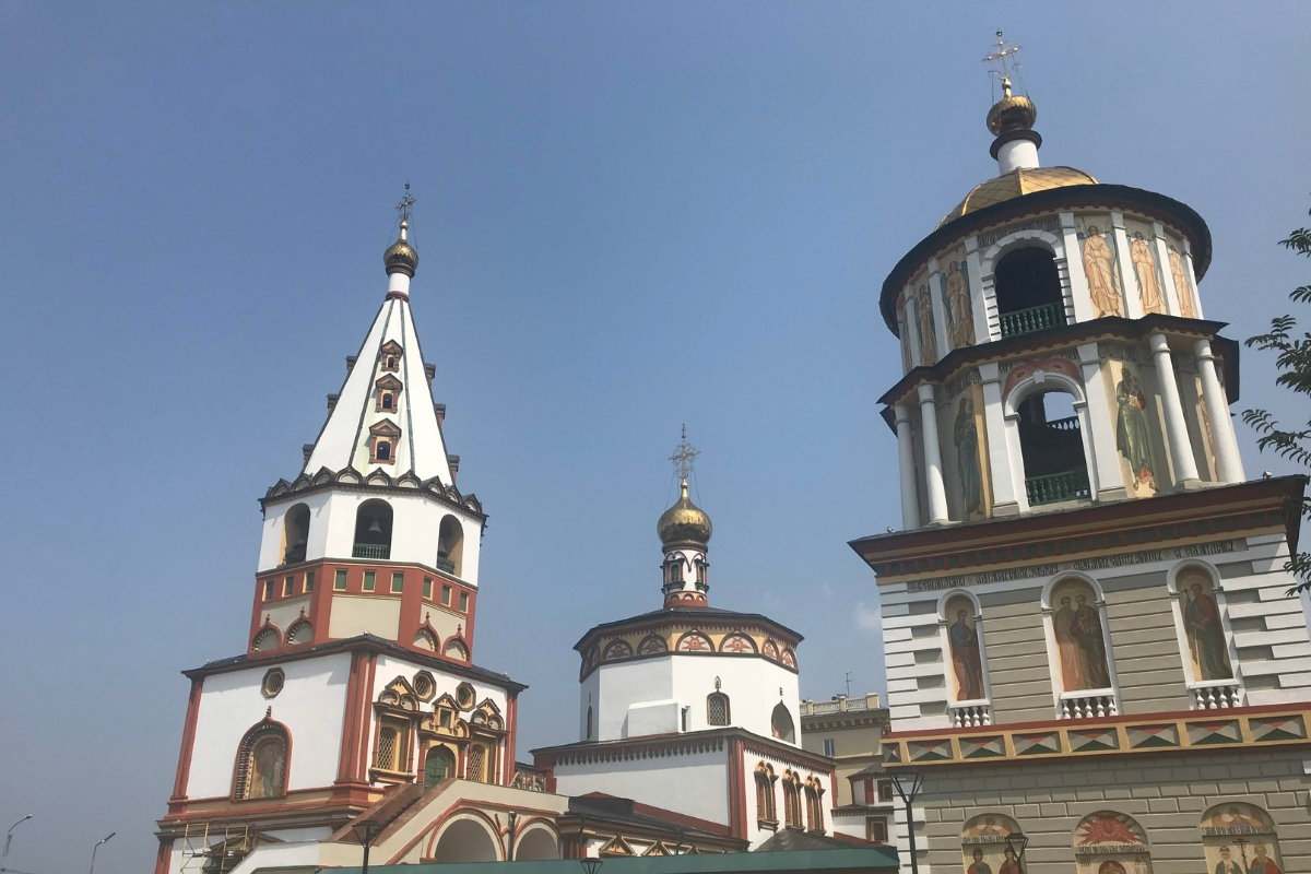 Irkutsk, russia cathedral