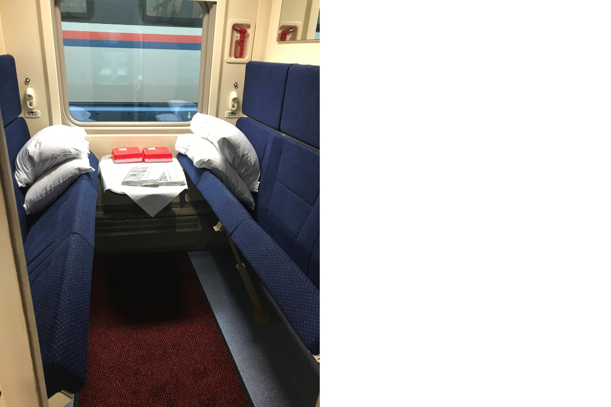 First Class, Lux cabin on the trans-siberian railroad