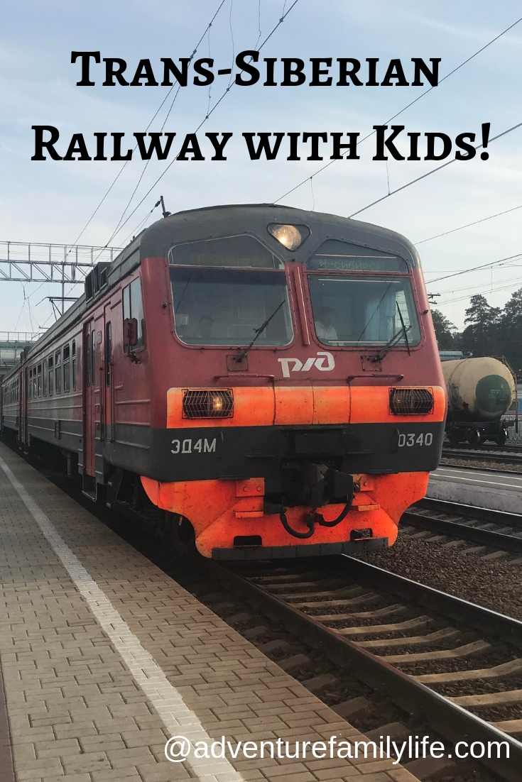 Train on the transiberian Railroad