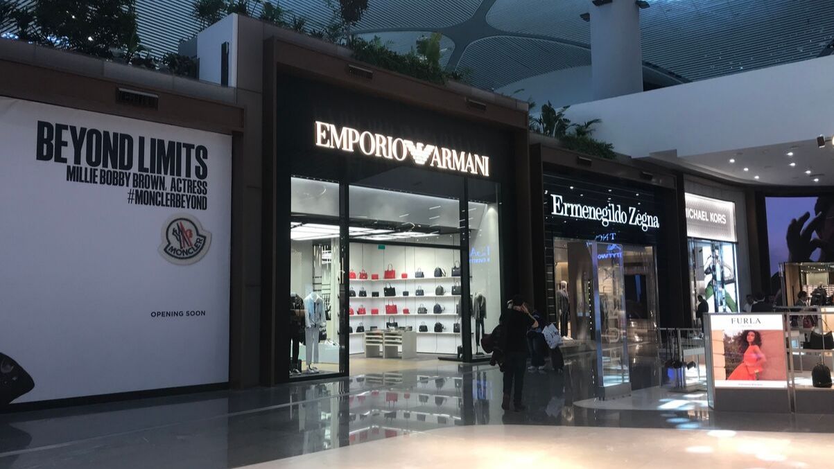 Shops at Istanbul's Airport