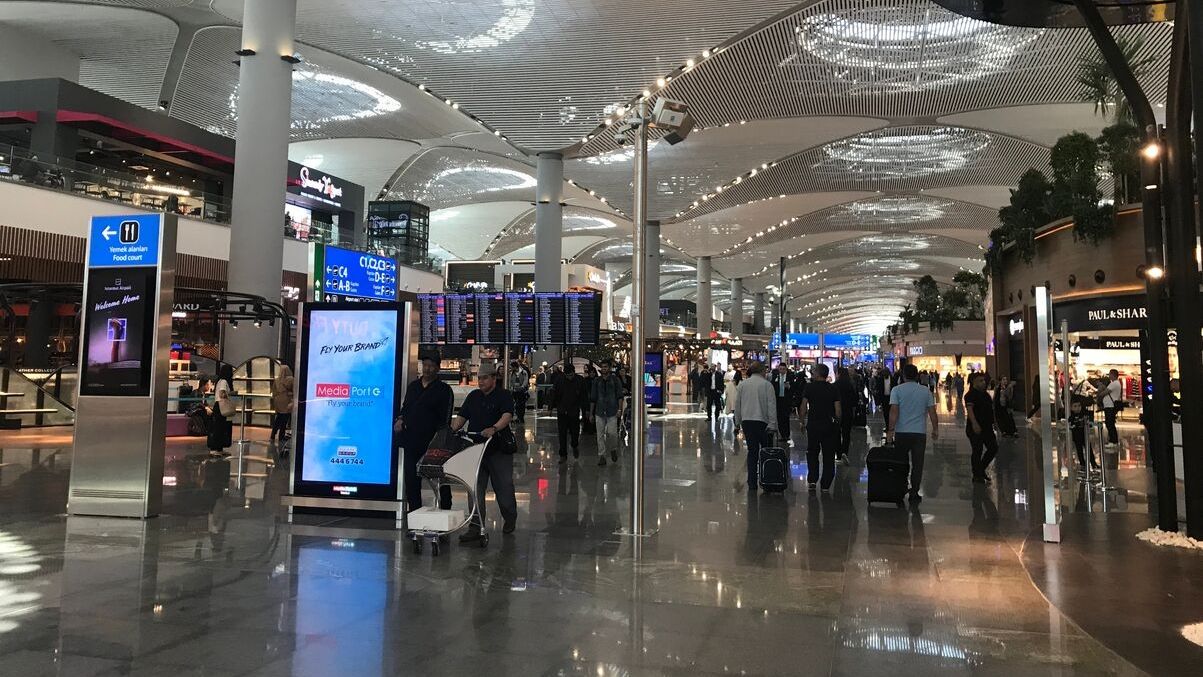Istanbul's New Airport Main Concourse