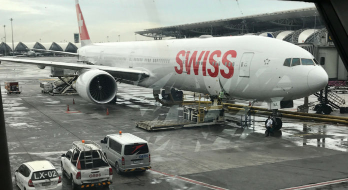 Flying with kids on swiss airlines