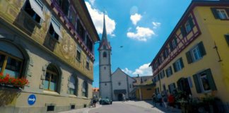 Stein am Rhein city square