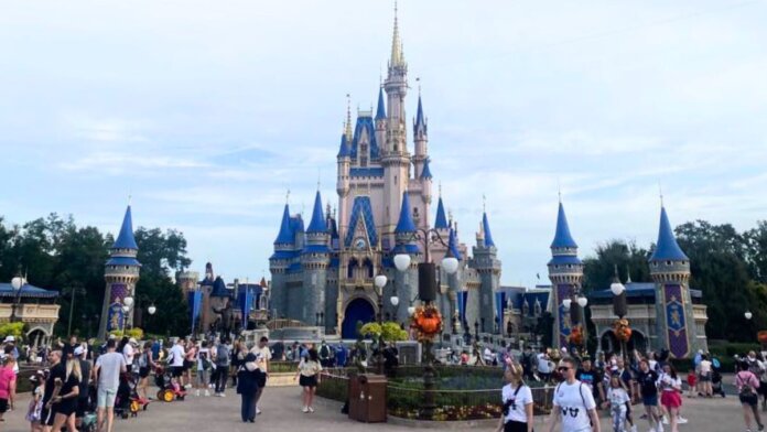 Cinderella's castle at Disney World